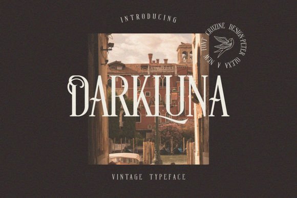 Dark Luna: Elevate Your Visual Design with This Serif Font