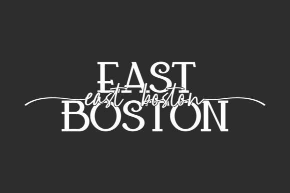 East Boston: Understanding the Font Duo for Minimalist Elegance