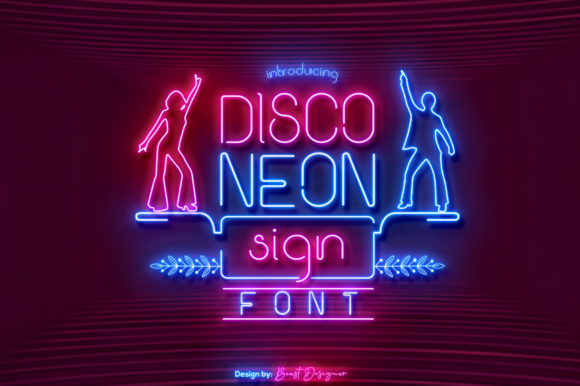 Evaluating Disco Neon Sign: A Nostalgic Font for Modern Design Projects