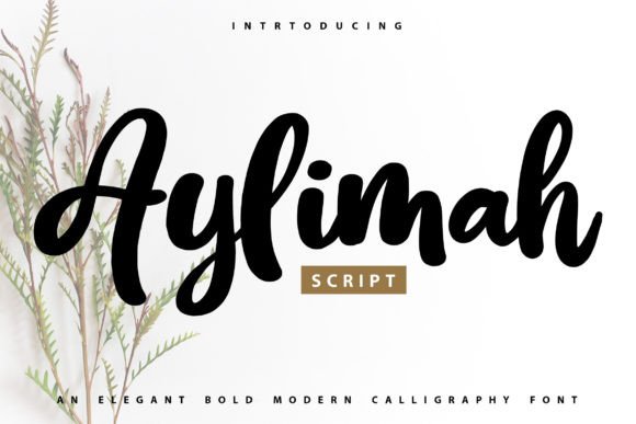 How the Aylimah Font Can Transform Your Designs with Elegant Handwritten Style