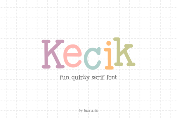 Kecik: A Strategic Approach to Playful Typography for Better Branding