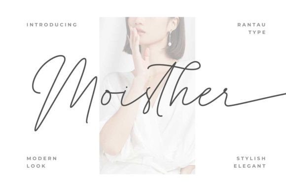 Moisther: An Elegant Font for Professional and Creative Projects