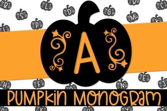 Pumpkin Monogram: The Whimsical Font Driving Modern Seasonal Branding