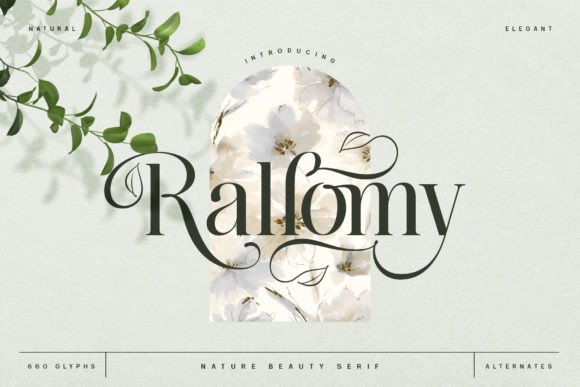 Rallomy: A Practical Evaluation of This Nature-Inspired Serif Font
