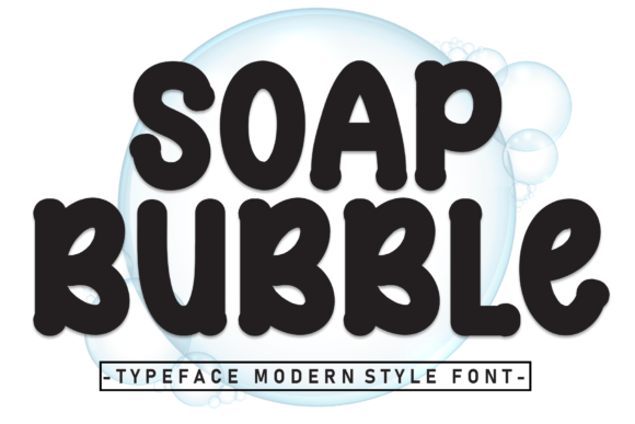 Soap Bubble: A Sweet Handwritten Font for Creative Design