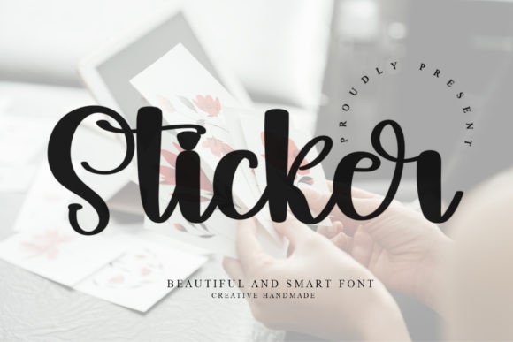 Sticker Font: Infusing Playful Whimsy Into Your Designs