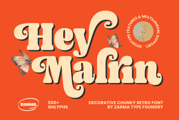 The Bold Revival: How Malrin Font Bridges Retro Aesthetics with Modern Design Needs