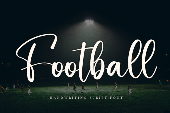The Football Font: Your Go-To for Friendly, Casual Design Projects