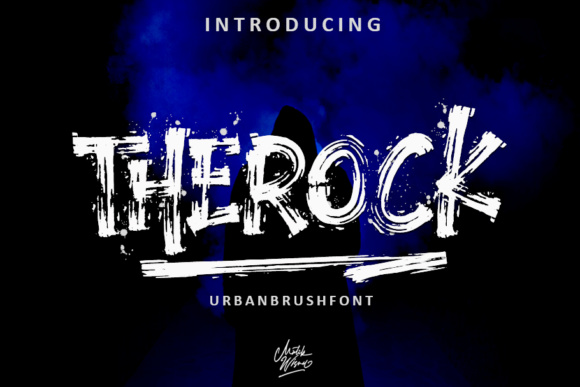 The Rock: A Practical Look at a High-Energy Brush Font